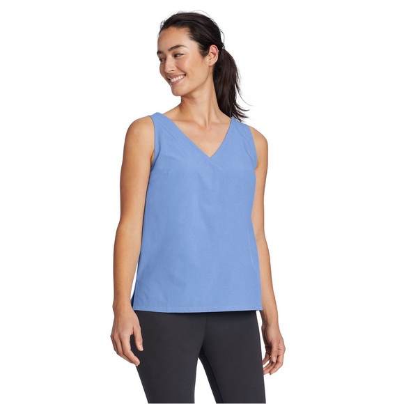 NWT Women’s Eddie Bauer Departure V-Neck Tank Top - Picture 1 of 1